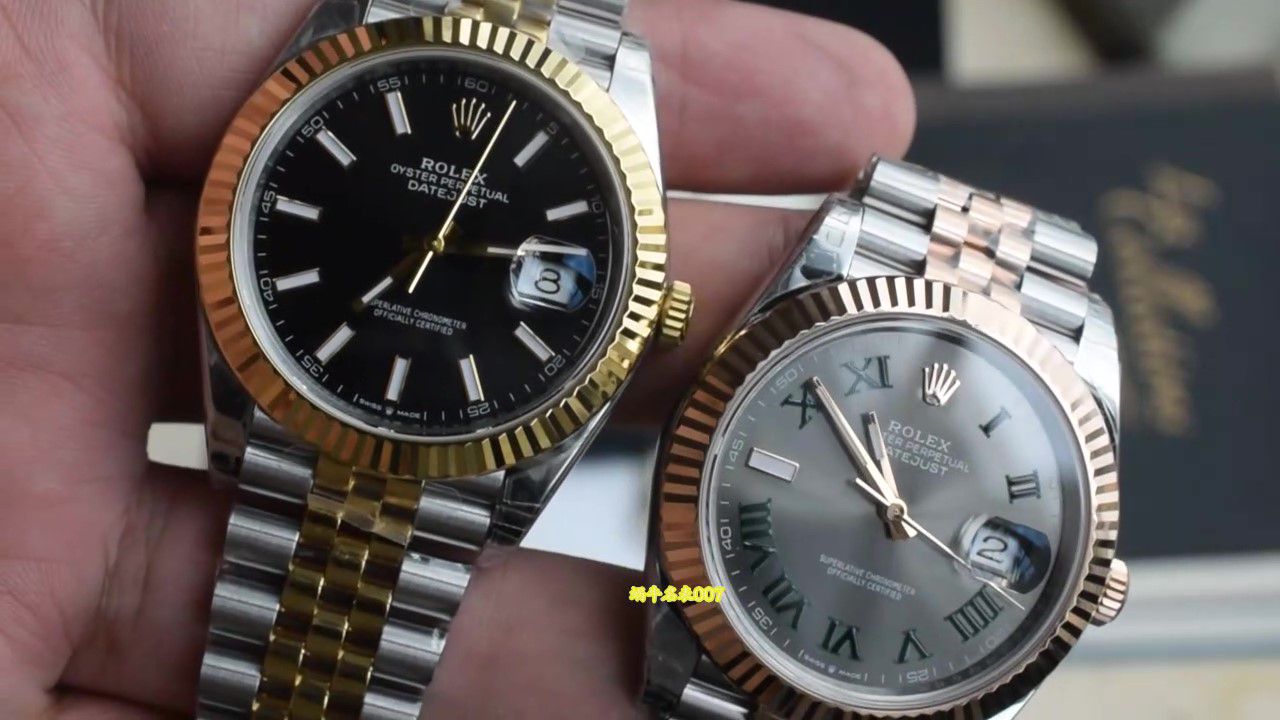  Video review VS Factory  Rolex Datejust TOP clone watch 41 mm  Super Dandong 3235 movement   / R1039