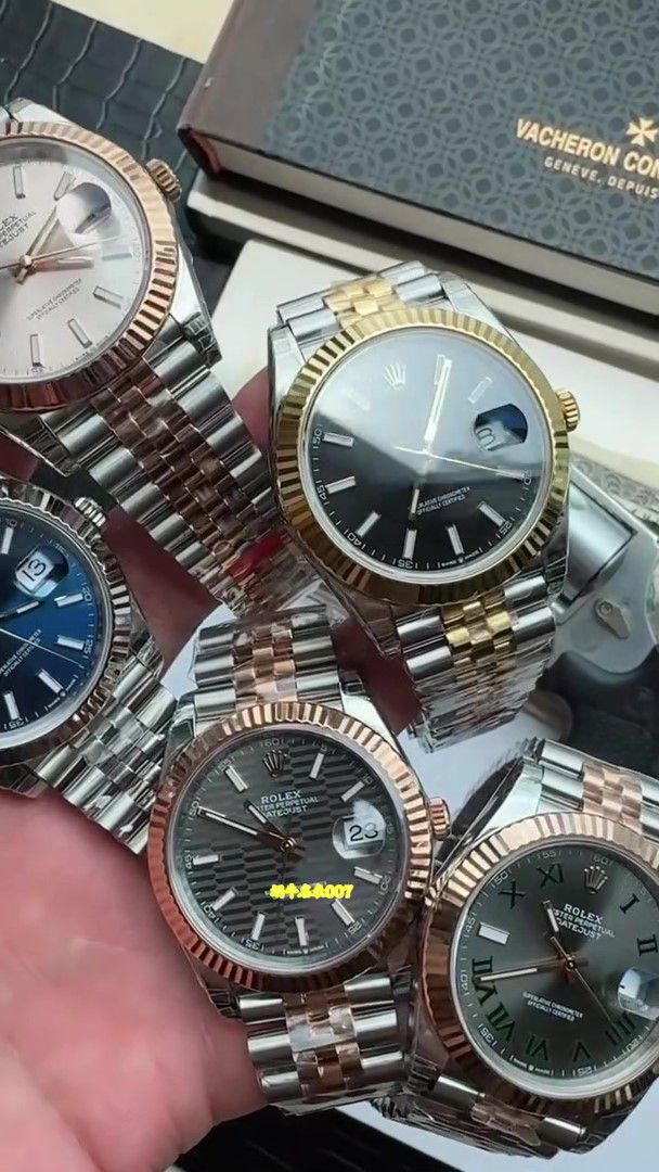  Video review VS Factory  Rolex Datejust TOP clone watch 41 mm  Super Dandong 3235 movement   / R1039