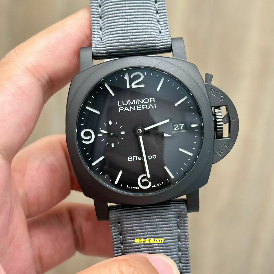 VS Panerai PAM1467 PAM01467 Luminor BiTempo Titanium DLC 纽约 Limited Edition  watches  / VSPAM1467