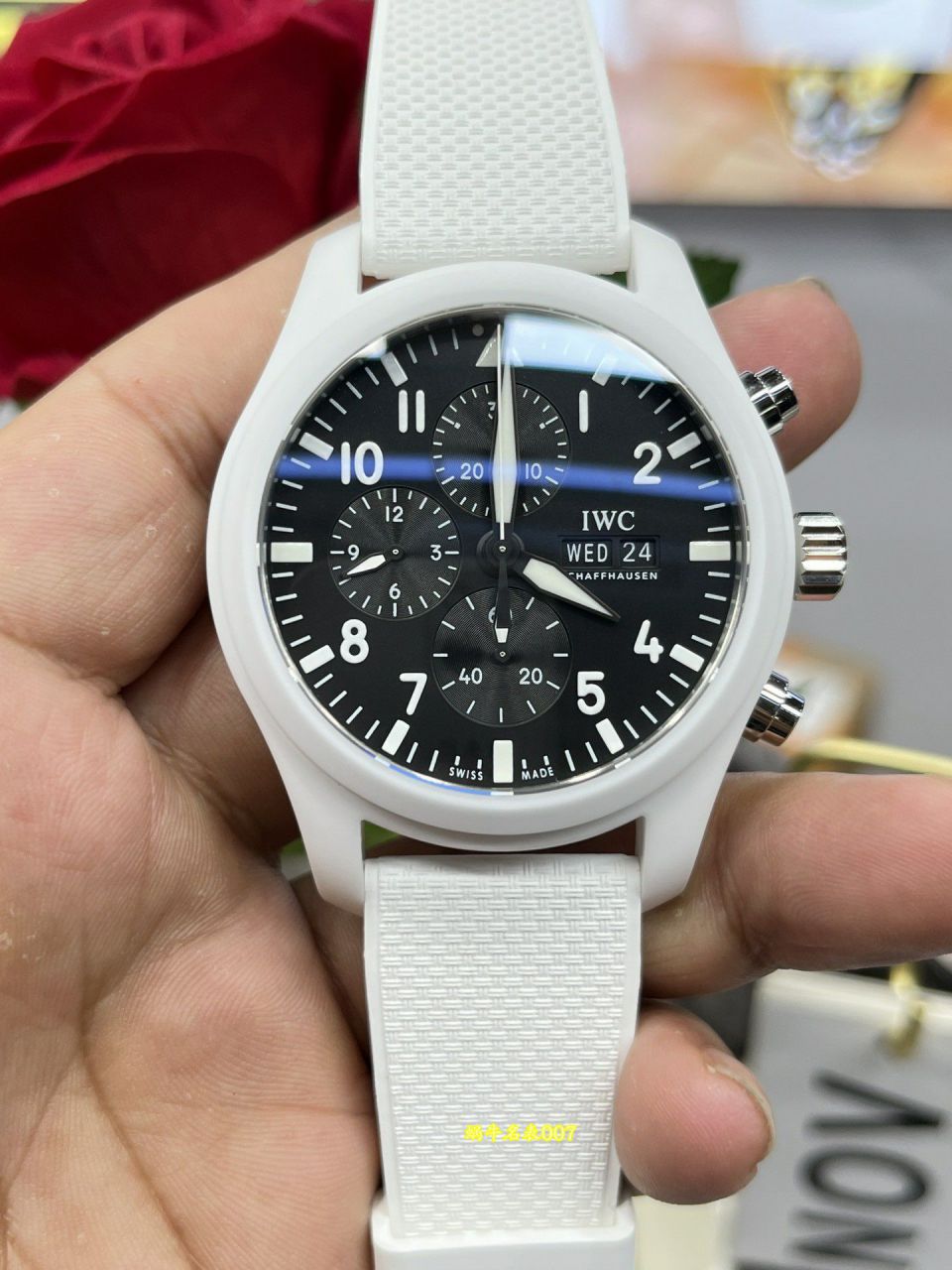 TPS IWC  Pilot  series IW389105 watches (“ Lake Tahoe ” Special Edition ) / IW672