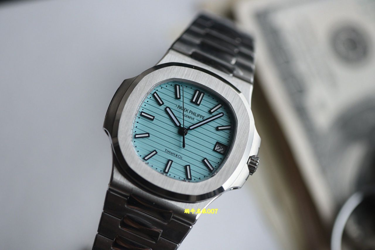  Video review 3K Factory Patek Philippe Nautilus  Tiffany  blue 5711/1A-018  clone watches  / BD529