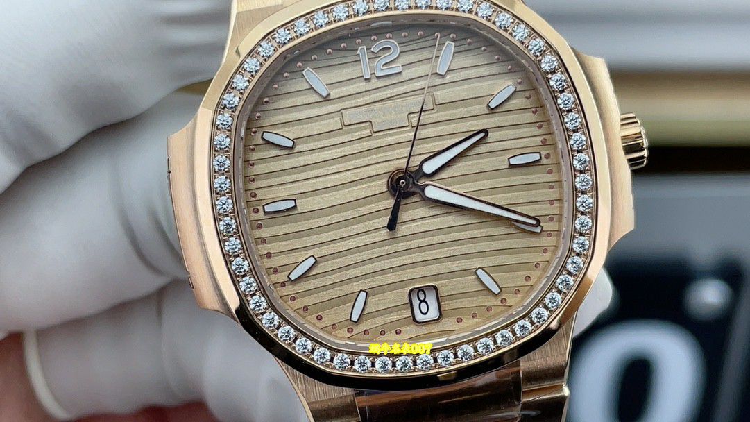 3K Factory Patek Philippe Nautilus TOP clone  Women watch 7118/1200R-010 watches  / BD531