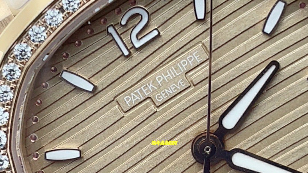 3K Factory Patek Philippe Nautilus TOP clone  Women watch 7118/1200R-010 watches  / BD531