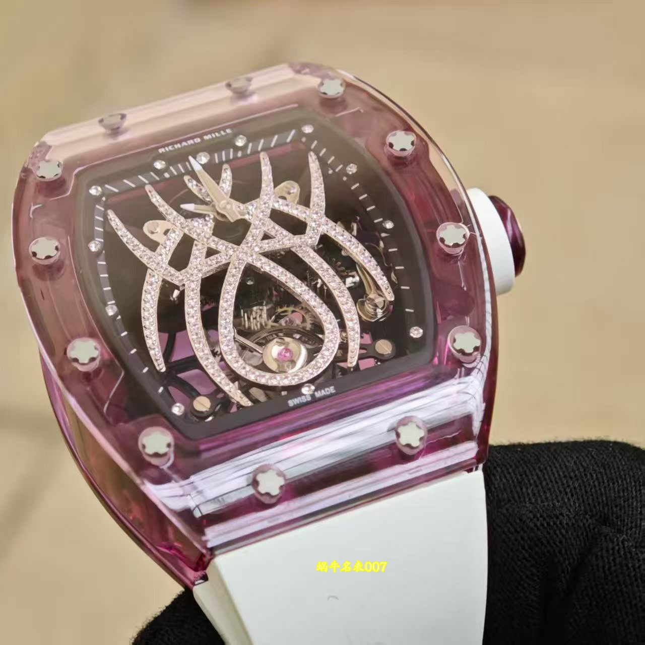 高端定制Richard Mille理查德米勒RM 19-01一比一复刻手表红蜘蛛 RM19-01 /  