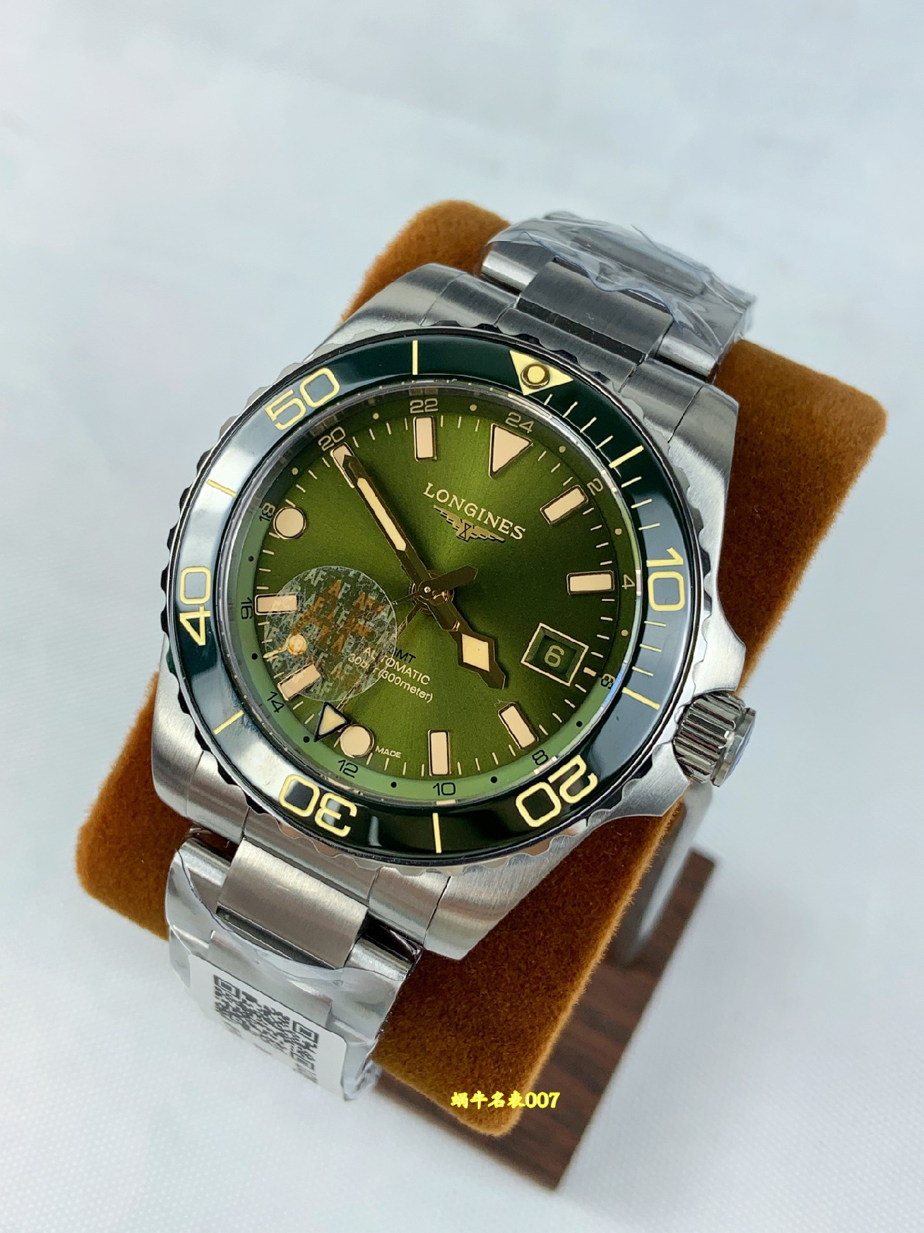 AF浪琴康卡斯GMT1:1复刻高仿手表L3.790.4.06.6腕表 /  