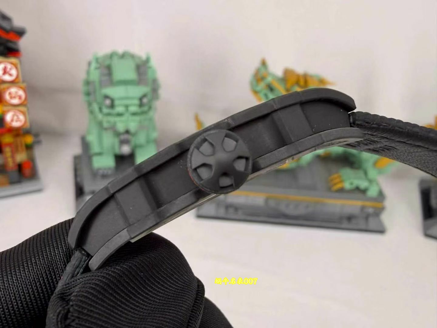 新款RM67-02 黑武士限量版Richard Mille定制无敌碳纹原装数据壳套(RM 67-02 中国广州复刻手表 /  