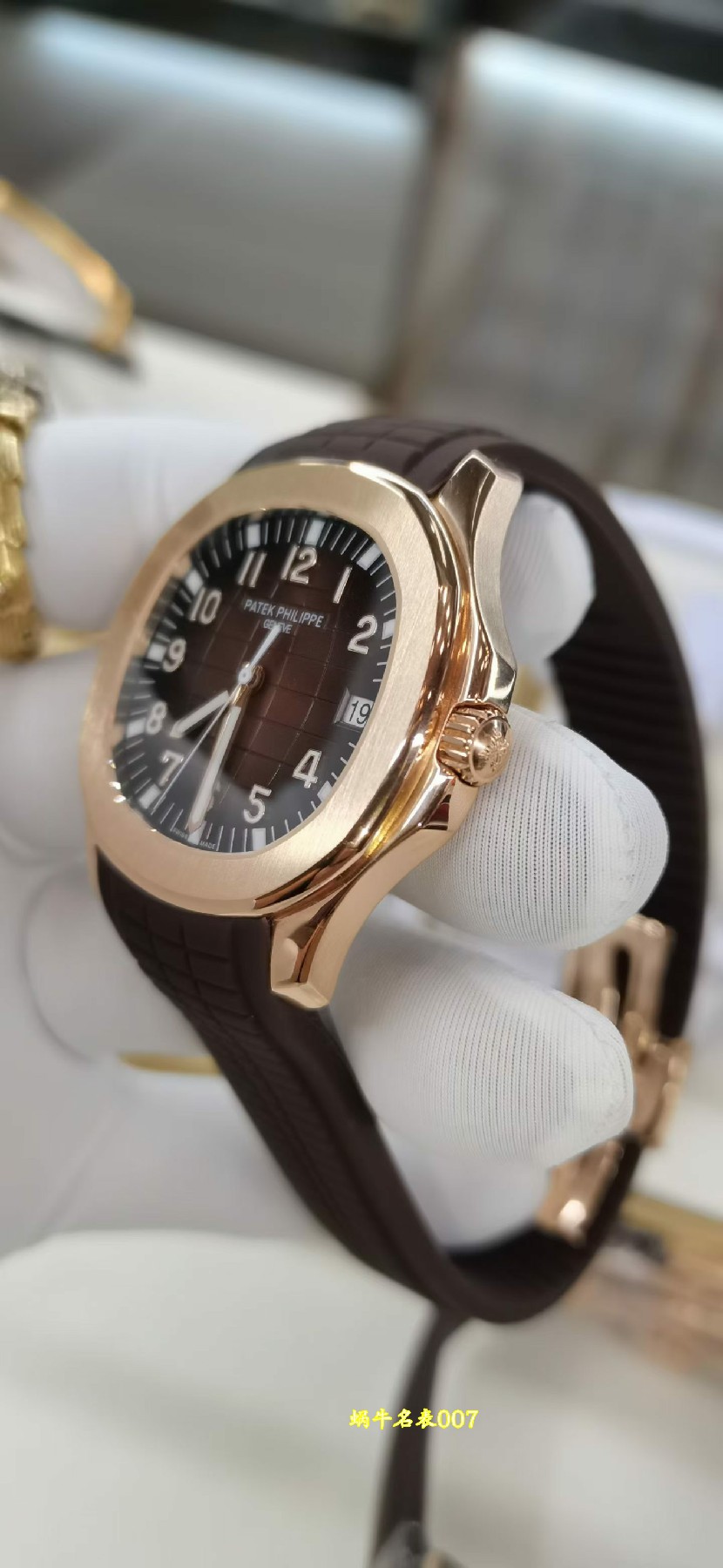 包金加工百达翡丽AQUANAUT系列5167R-001腕表 /  