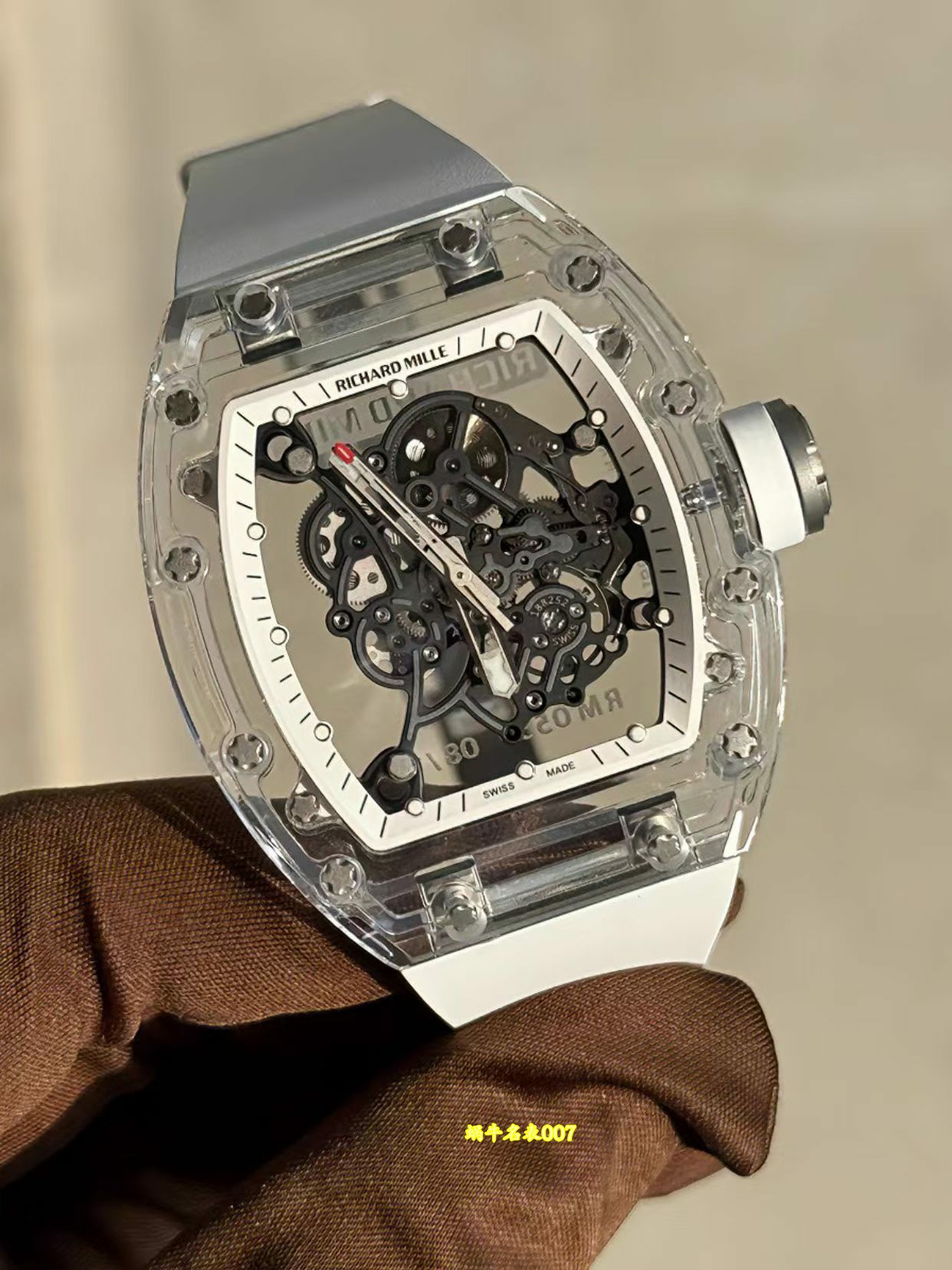 Richard Mill理查德RM055 美洲限定  ​小贵 定制水晶表壳 va机芯RM 055 /  