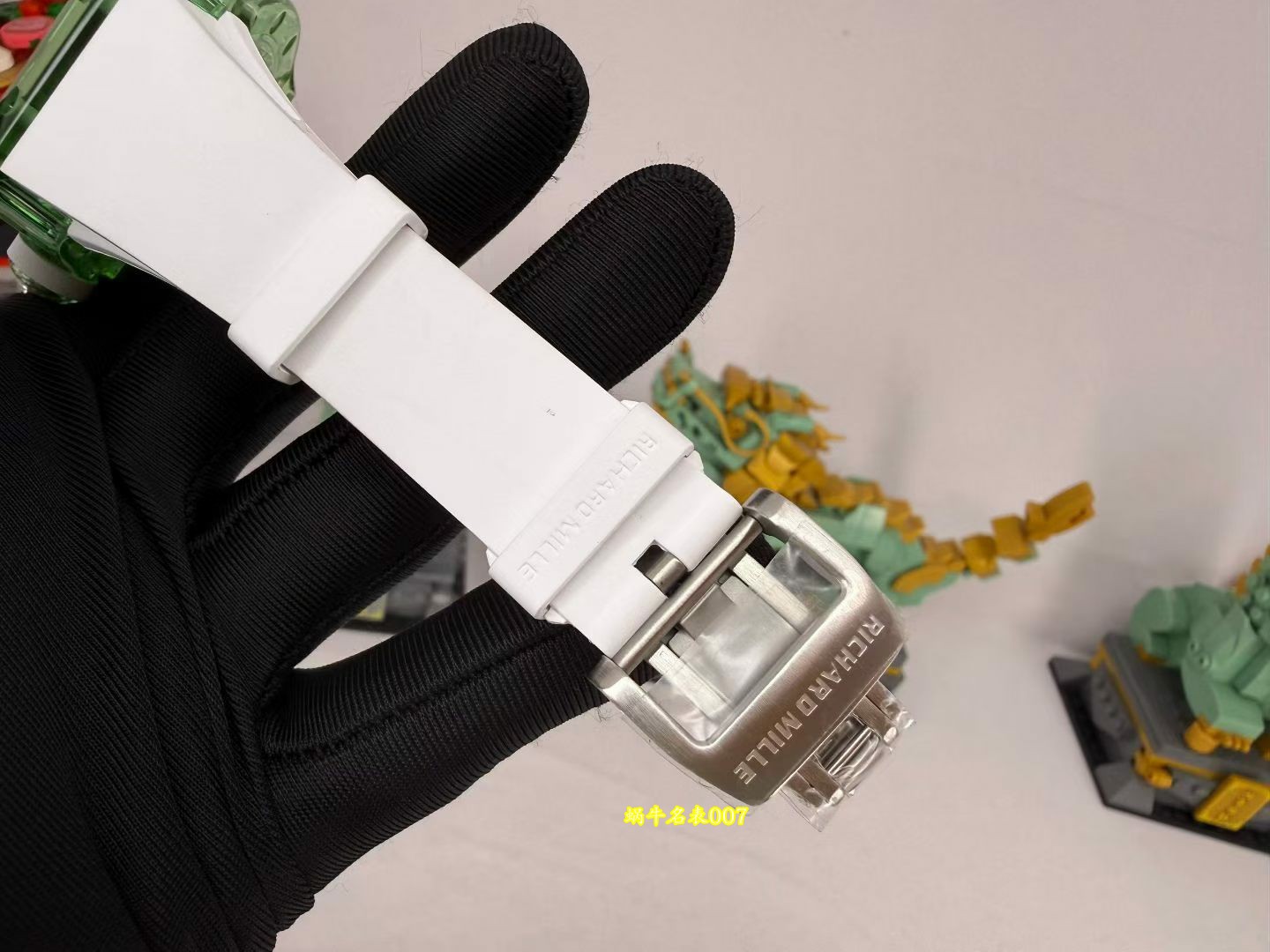 高端定制Richard Mille理查德米勒 RM52-06绿水晶面具 手动陀飞轮机芯RM 52-06中国顶级复刻高仿手表 /  