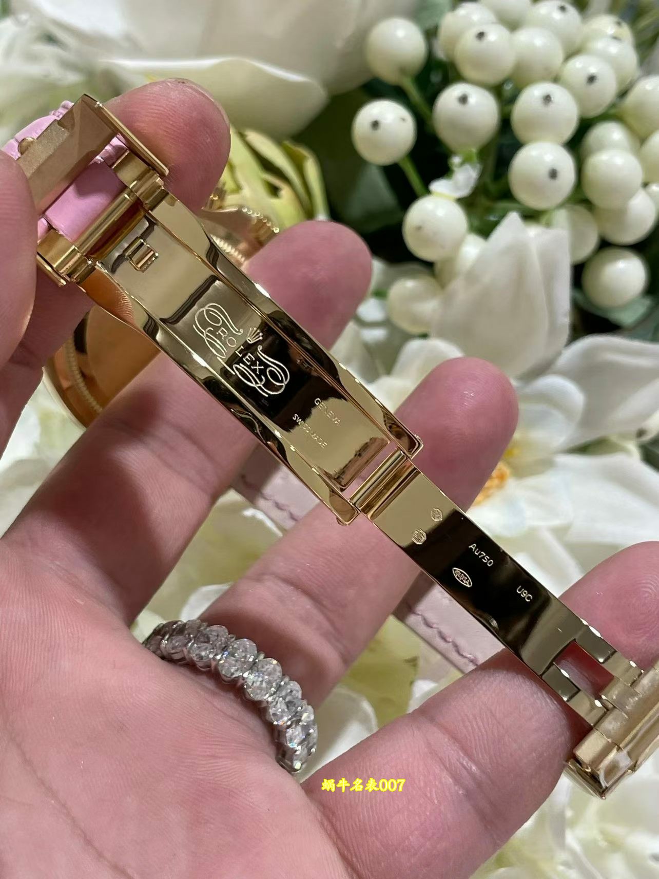 定制18K包金配金版 劳力士迪通拿VIp隐藏款广州复刻高仿手表 /  