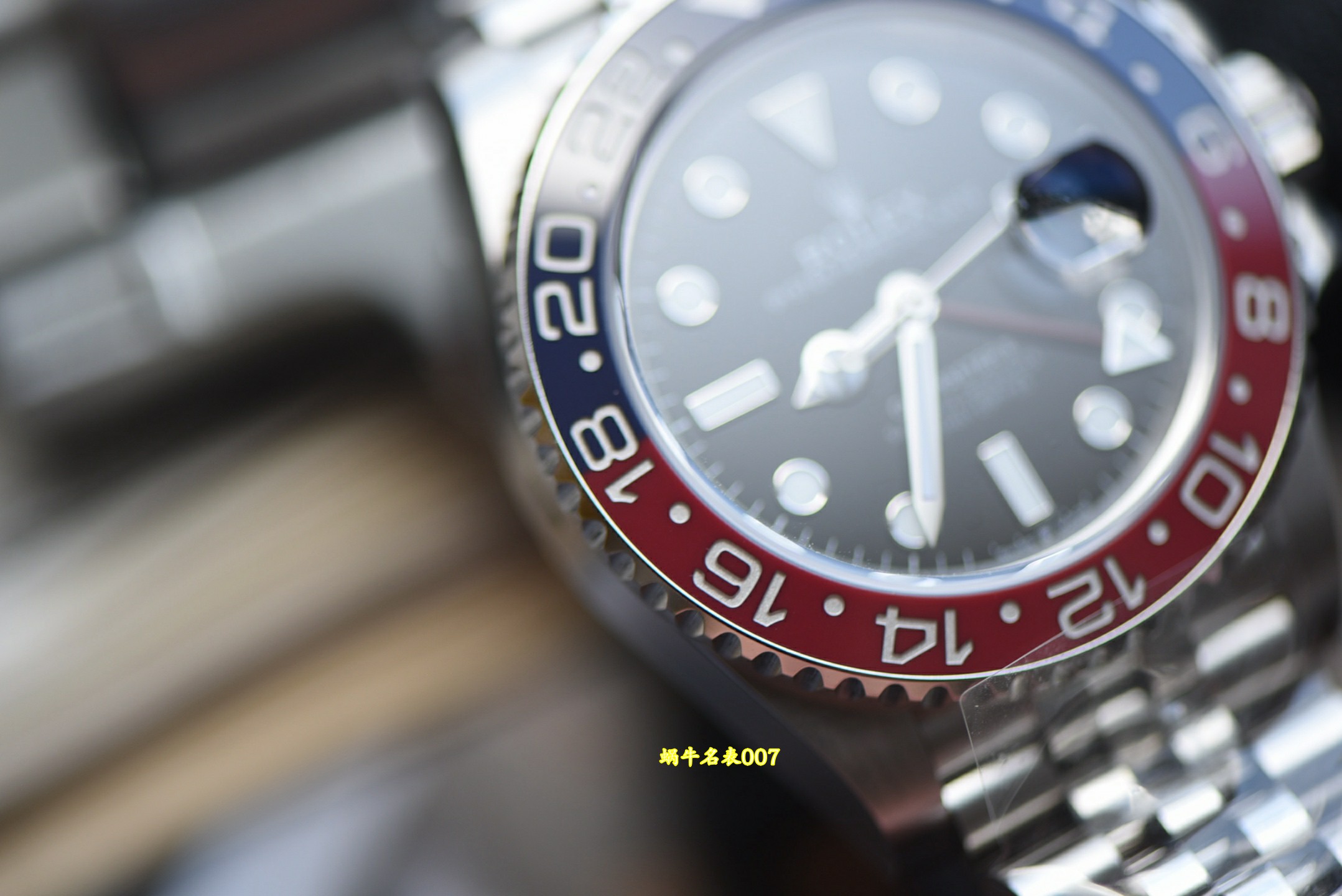ER劳力士格林尼治型II系列广州1:1复刻手表m126710blro-0001腕表(可乐圈) /  