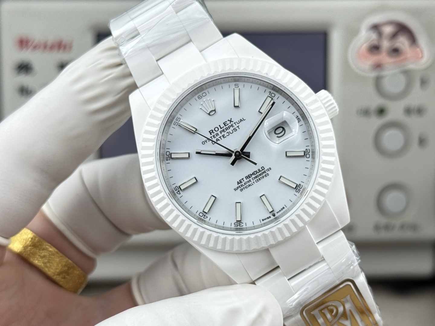 PPM “夏季新品”ROLEX 日志AET REMOULD 41mm全陶瓷日志型手表 /  