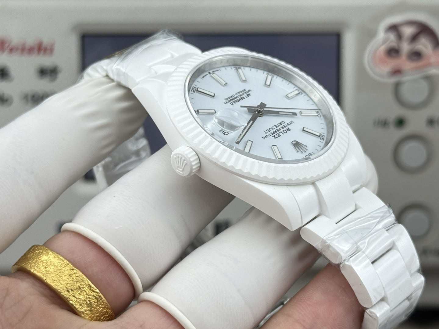 PPM “夏季新品”ROLEX 日志AET REMOULD 41mm全陶瓷日志型手表 /  