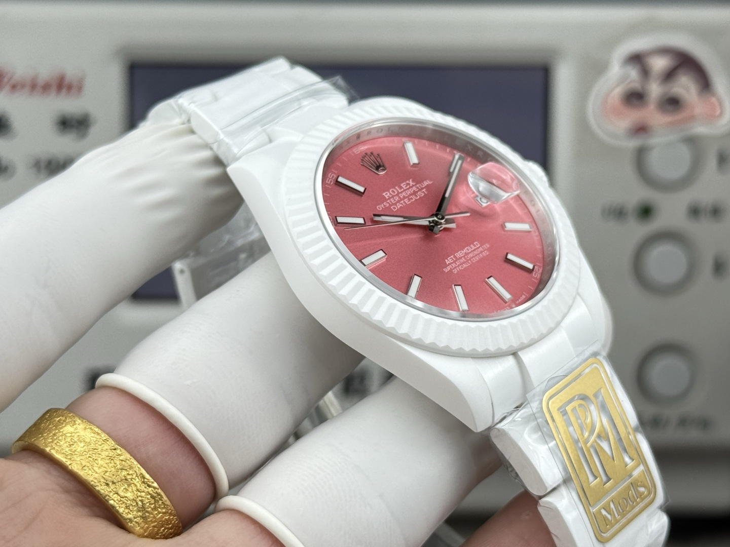 PPM “夏季新品”ROLEX 日志AET REMOULD 41mm全陶瓷日志型手表 /  