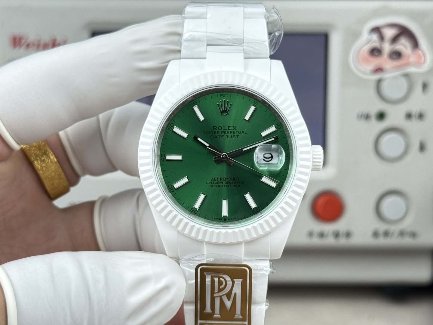 PPM “夏季新品”ROLEX 日志AET REMOULD 41mm全陶瓷日志型手表 /  