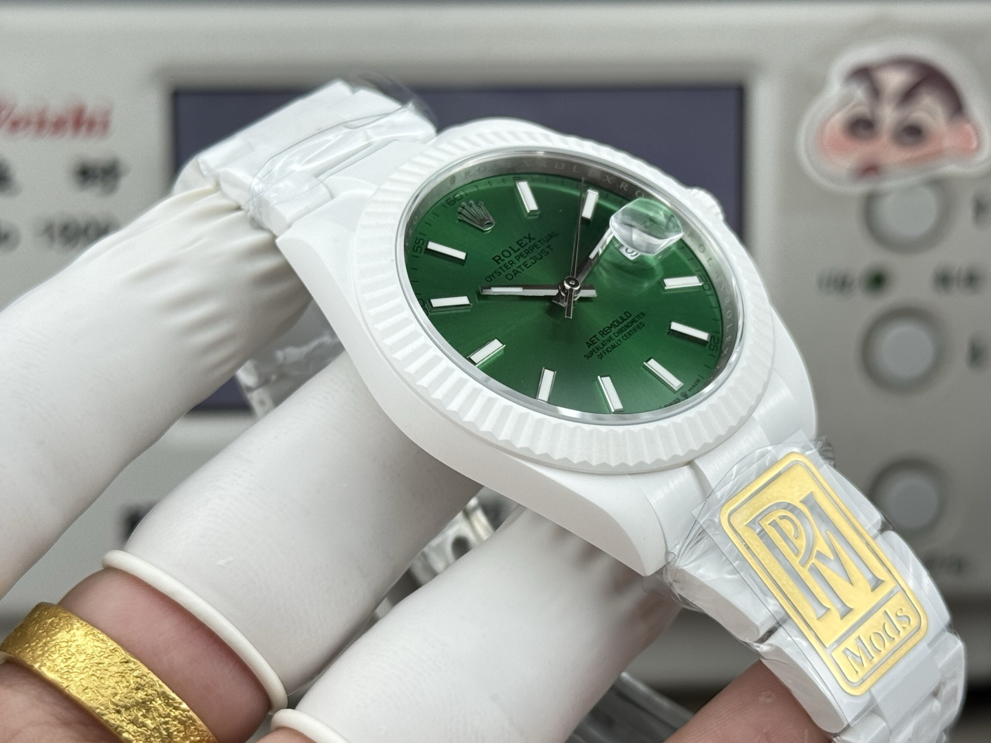 PPM “夏季新品”ROLEX 日志AET REMOULD 41mm全陶瓷日志型手表 /  