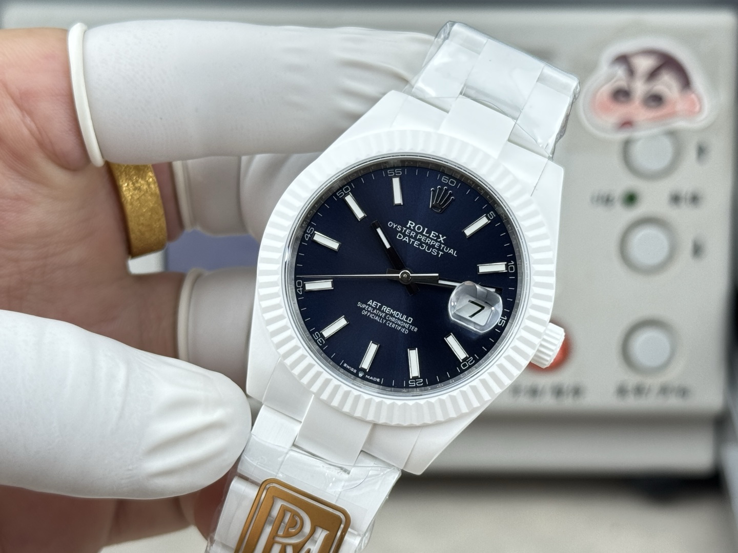 PPM “夏季新品”ROLEX 日志AET REMOULD 41mm全陶瓷日志型手表 /  