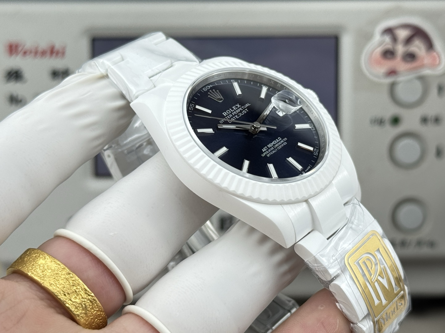 PPM “夏季新品”ROLEX 日志AET REMOULD 41mm全陶瓷日志型手表 /  