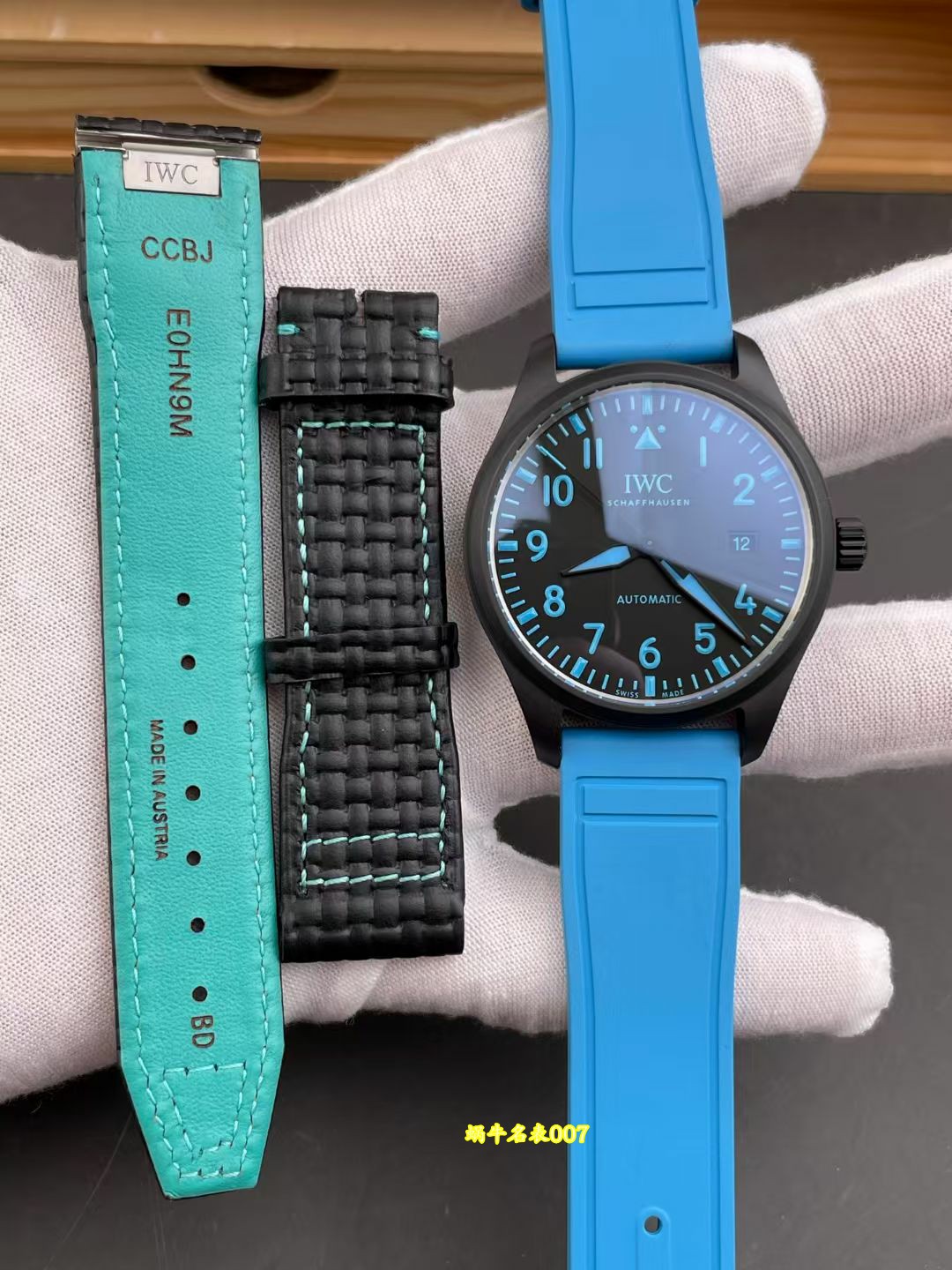 M+ IWC F63赛车纪念版万国表飞行员系列IW328107 广州仿真手表 /  