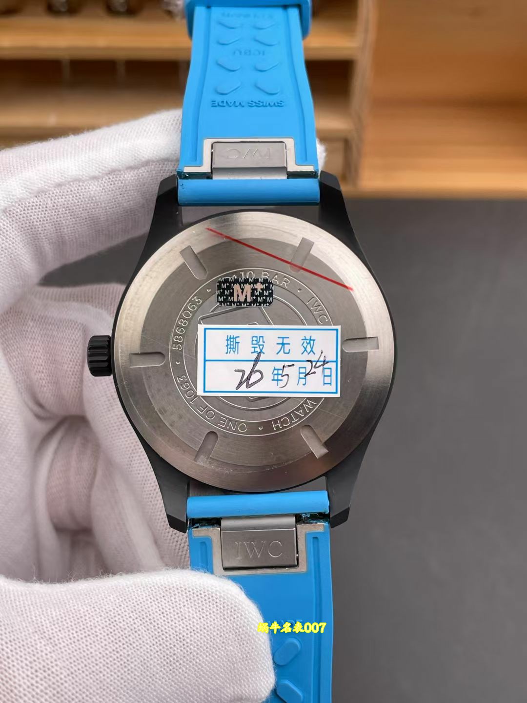 M+ IWC F63赛车纪念版万国表飞行员系列IW328107 广州仿真手表 /  