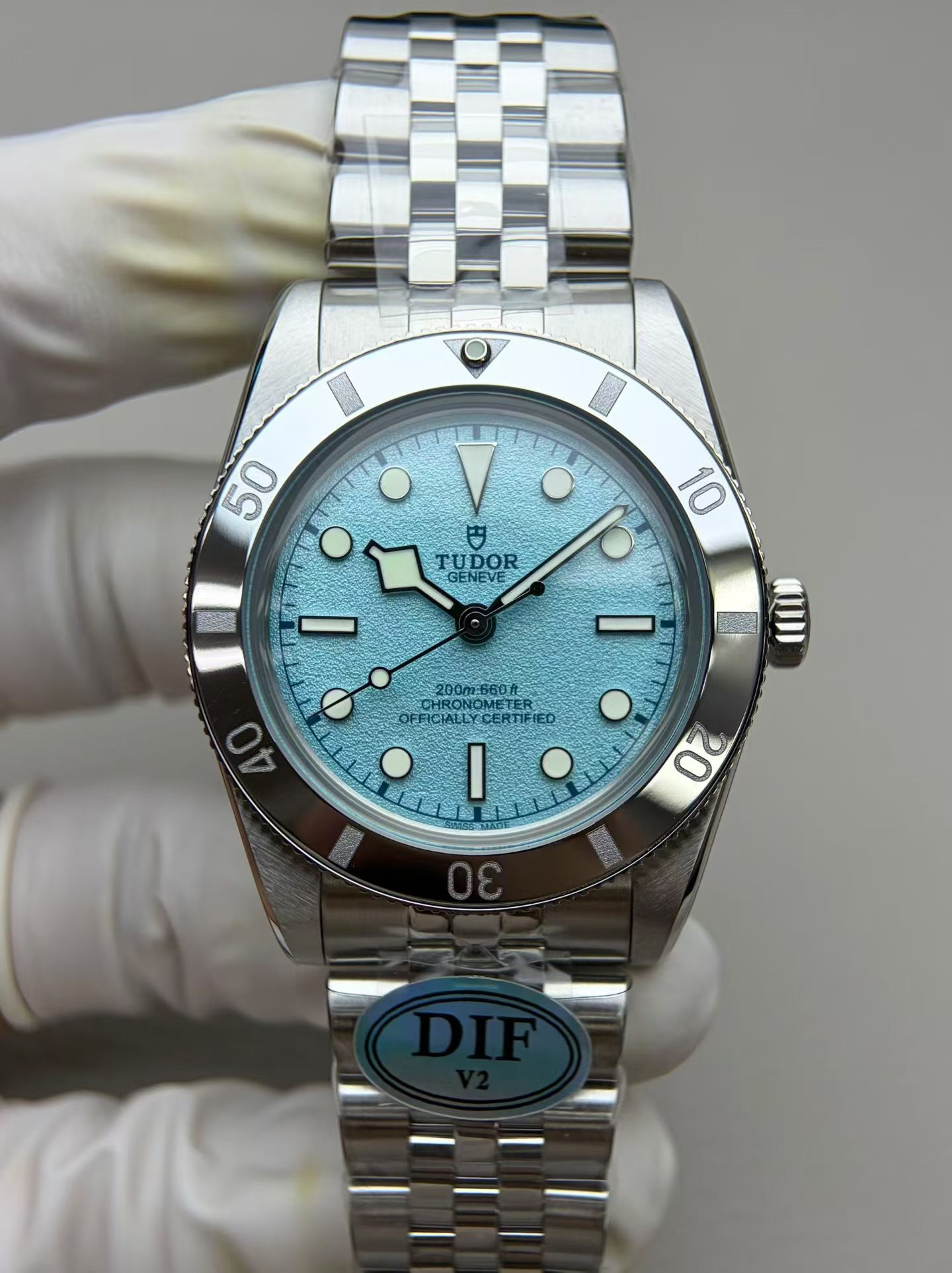 DIF V2帝舵碧湾54型一比一复刻手表M79000-0001腕表 /  