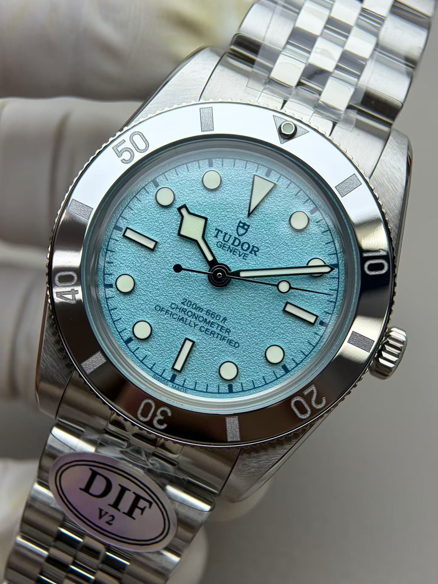 DIF V2帝舵碧湾54型一比一复刻手表M79000-0001腕表 /  