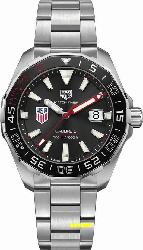 Original Tagheuer,泰格豪雅竞潜美国国家足球队限量版男装腕表 /  
