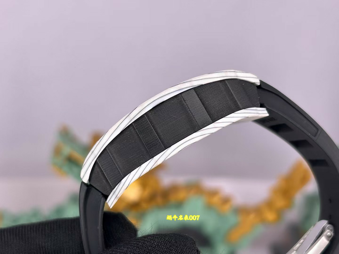 Richard Mille 白碳纤维RM35-01高端定制理查德米勒vaucher机芯 RM 35-01手表 /  