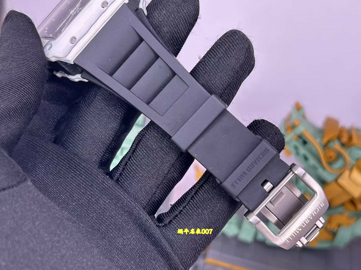 Richard Mille 白碳纤维NTPT RM35-01理查德米勒vaucher机芯手表 一比一复刻 /  