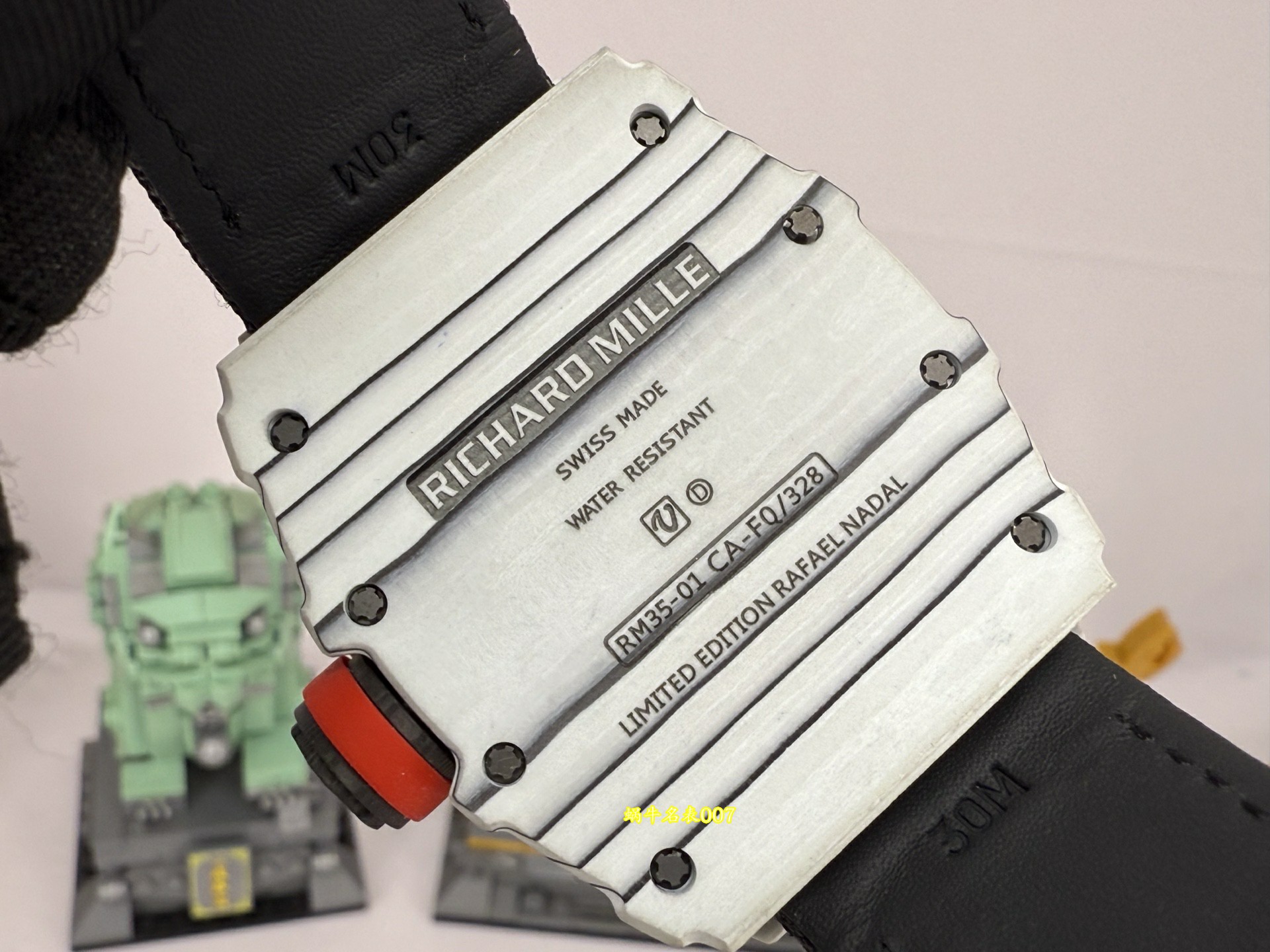 Richard Mille 白碳纤维NTPT RM35-01理查德米勒vaucher机芯手表 一比一复刻 /  