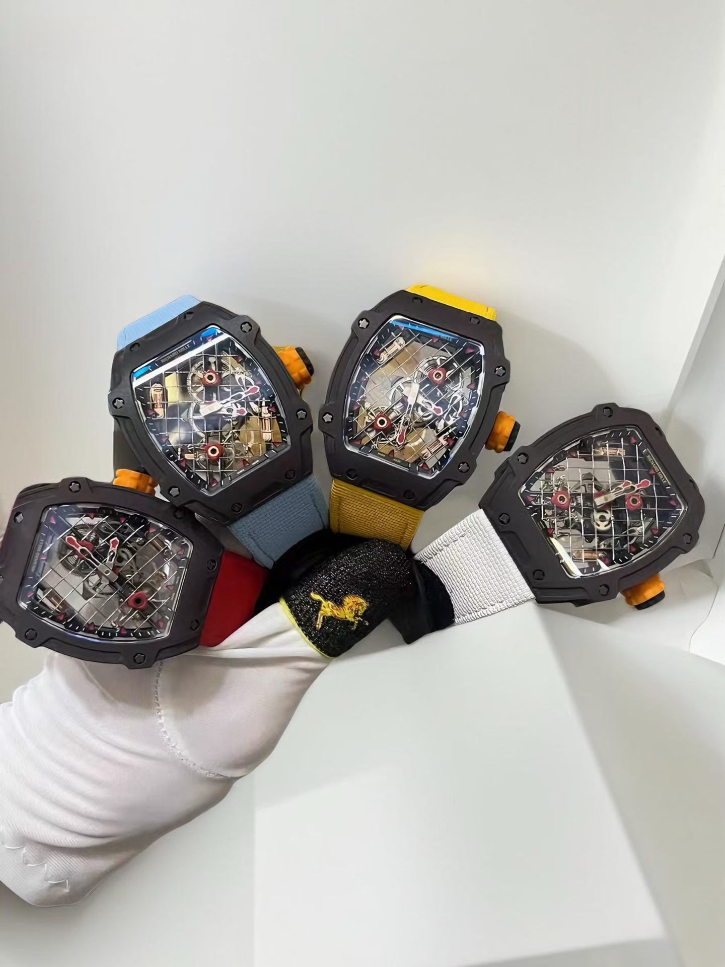 视频Richard Mille RM27-04 高端定制复刻克隆Cloned Sapphire RM 27-04腕表 /  