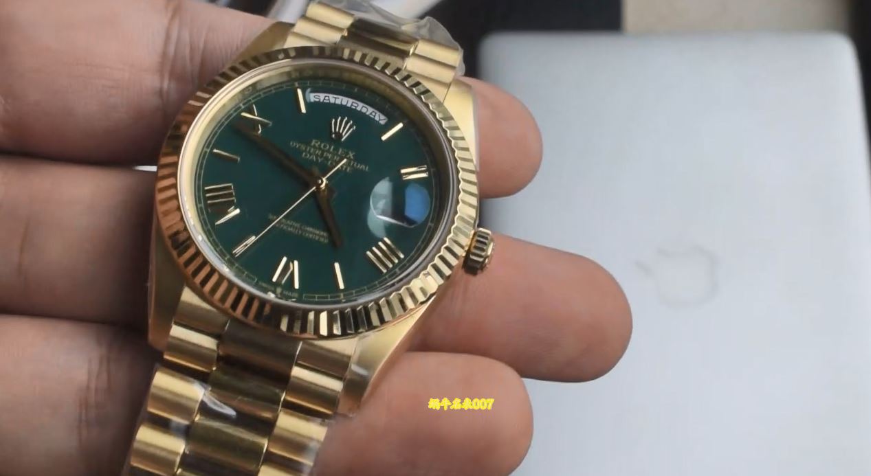 视频 RC配重208克劳力士星期日历復刻手錶m228238-0061 copy Rolex watch / DSC_0441