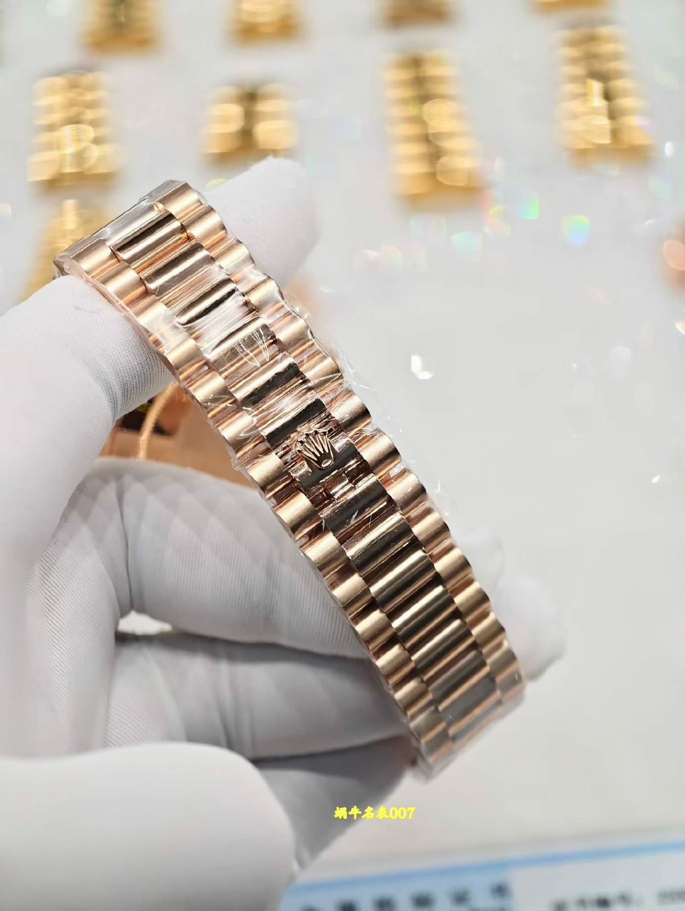 客定劳力士双历日志表面18K包厚金加工定制 勞力士包金復刻手錶Rolex replica watch  /  