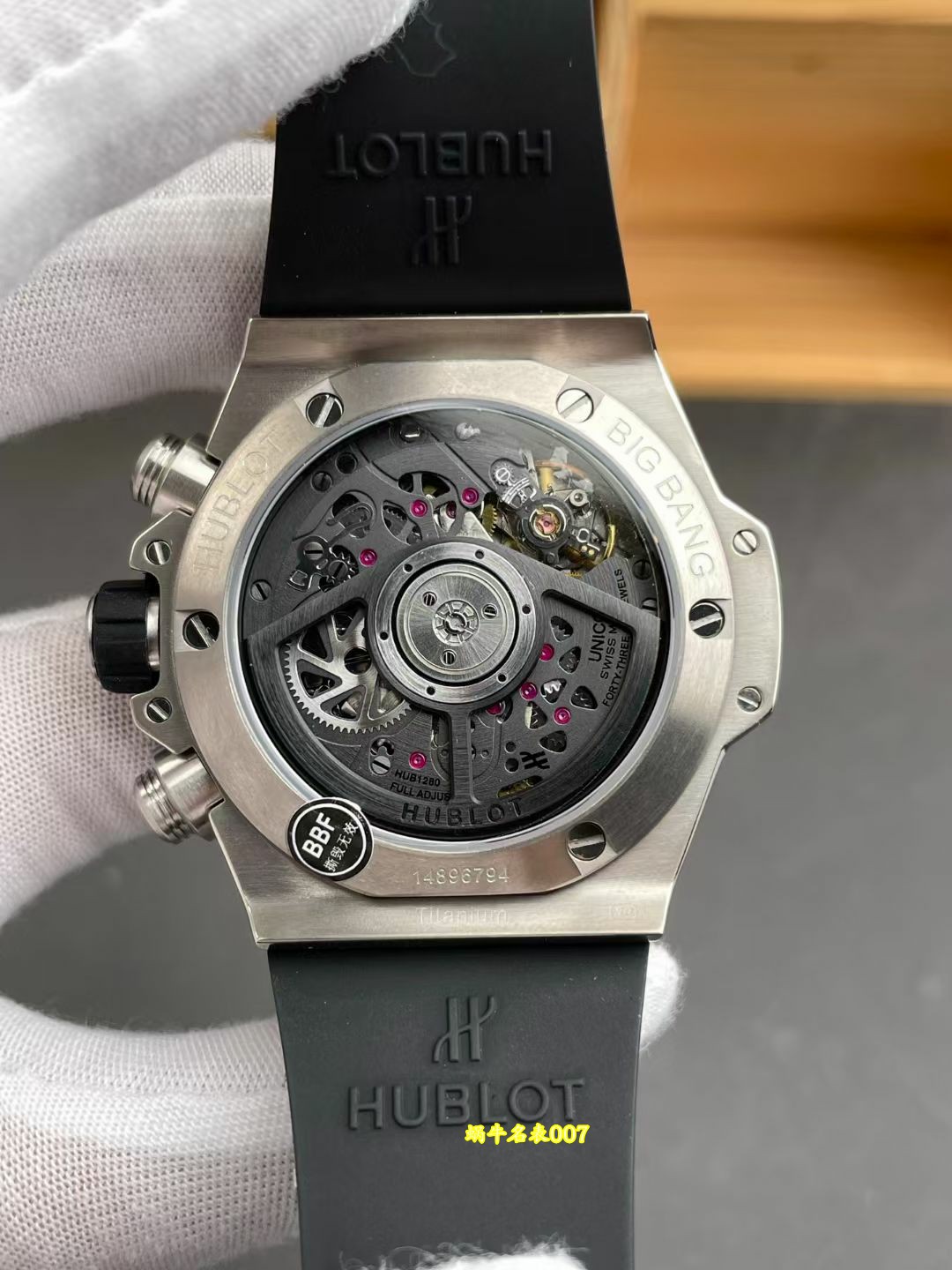BBF宇舶手錶  復刻 BIG BANG Hublot replica watch441.NM.1171.RX腕表 /  