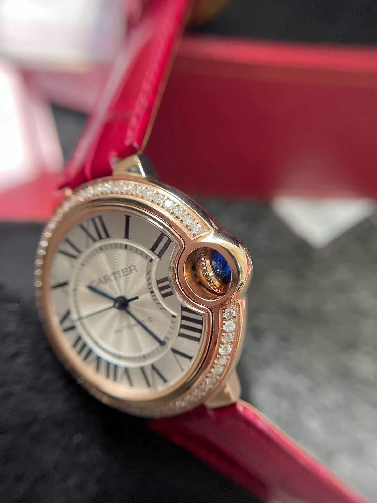 卡地亚蓝气球 Cartier replica watch WJBB0033 卡地亞藍氣球高仿手錶 腕表 /  