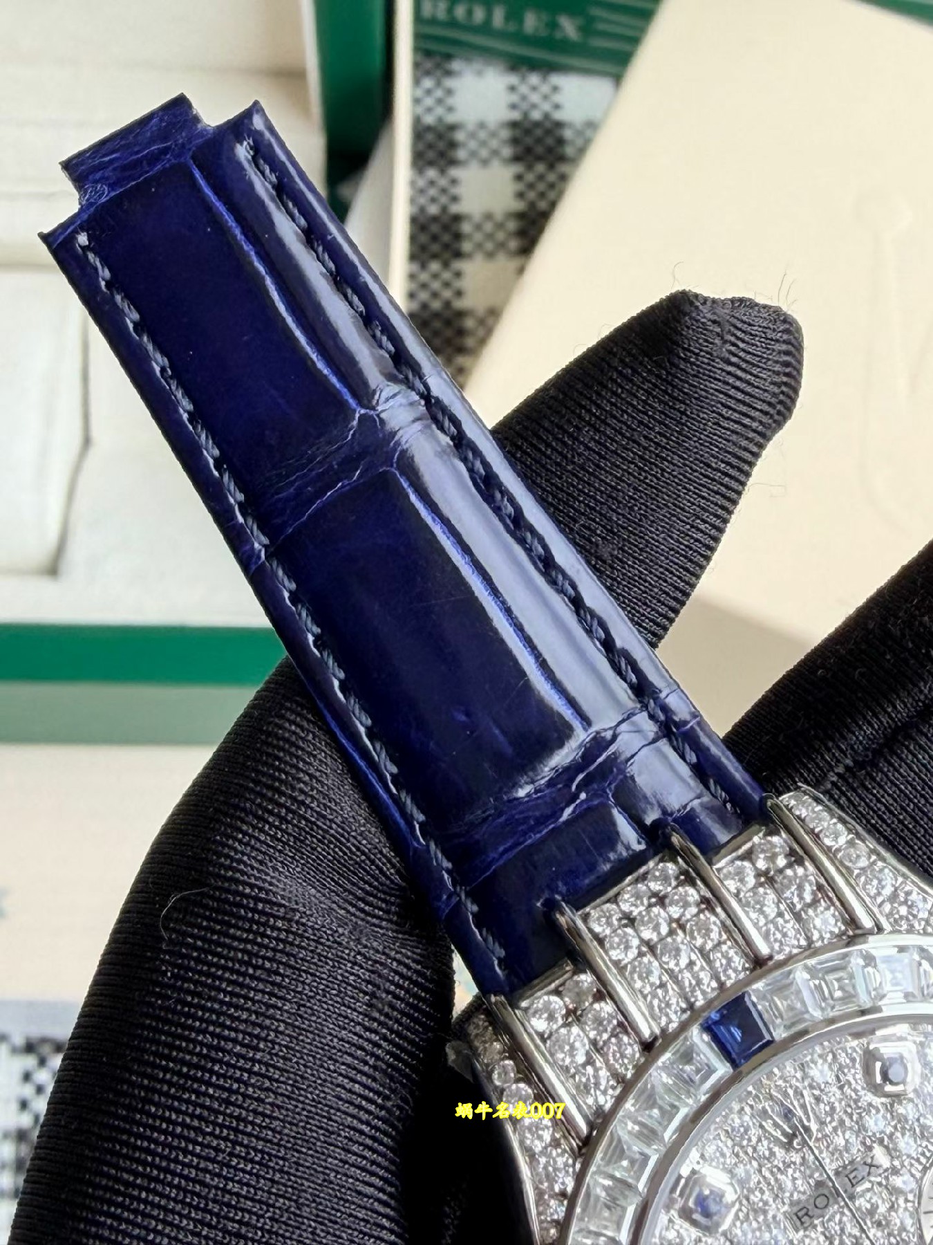 PPM Rolex Daytona Hidden Edition Moissan Diamond Replica Watch /  
