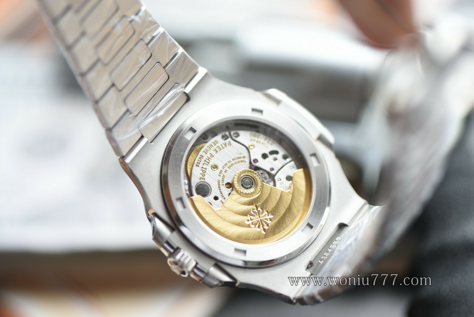 定制高奢款百达翡丽Patek Philippe Nautilus replica watch 5711/111P-001 百達翡麗高仿手錶腕表 / 