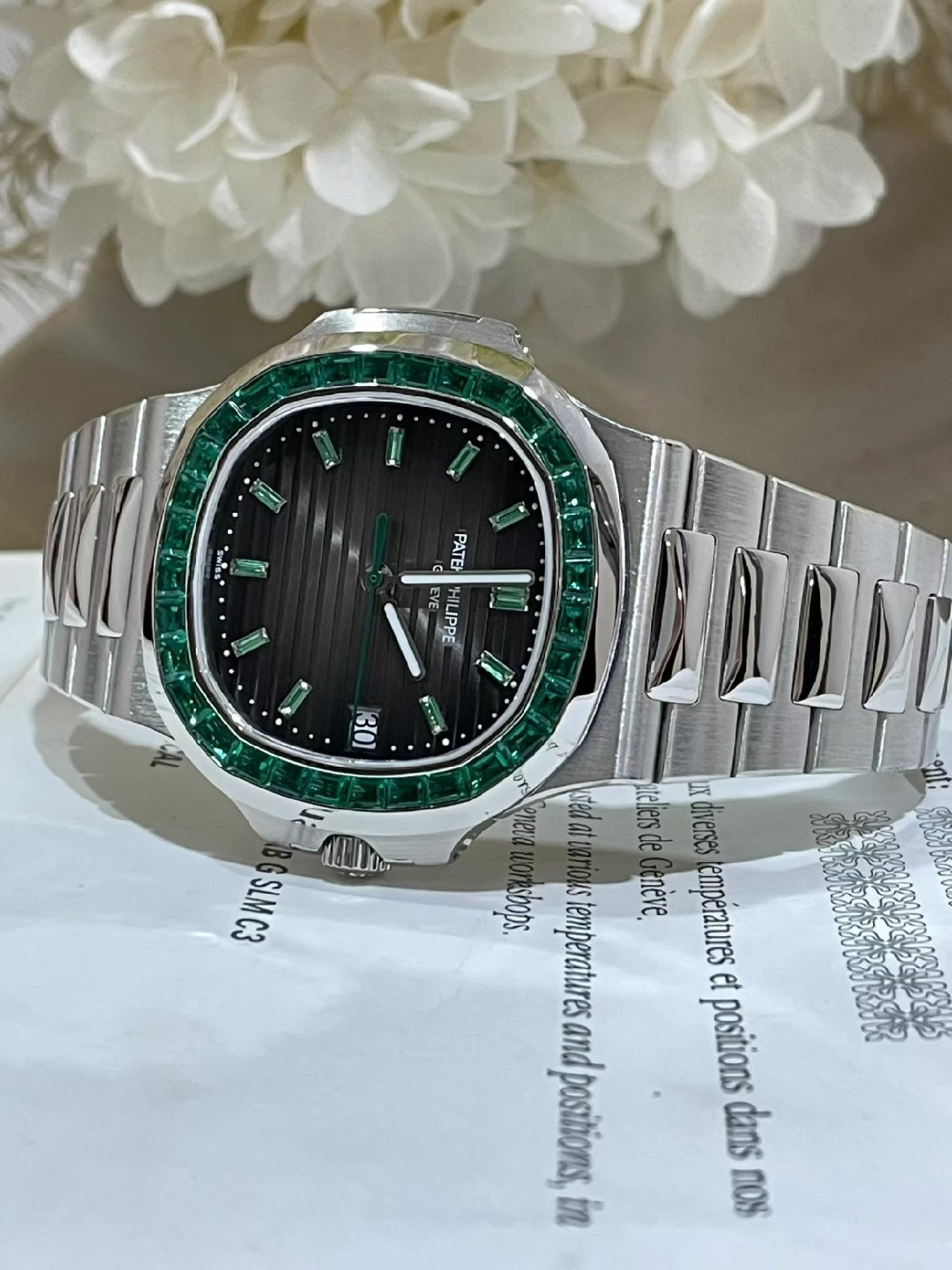高端定制百达翡丽 Patek Philippe replica watches 5711/113P-001腕表百達翡麗復刻手錶 / 