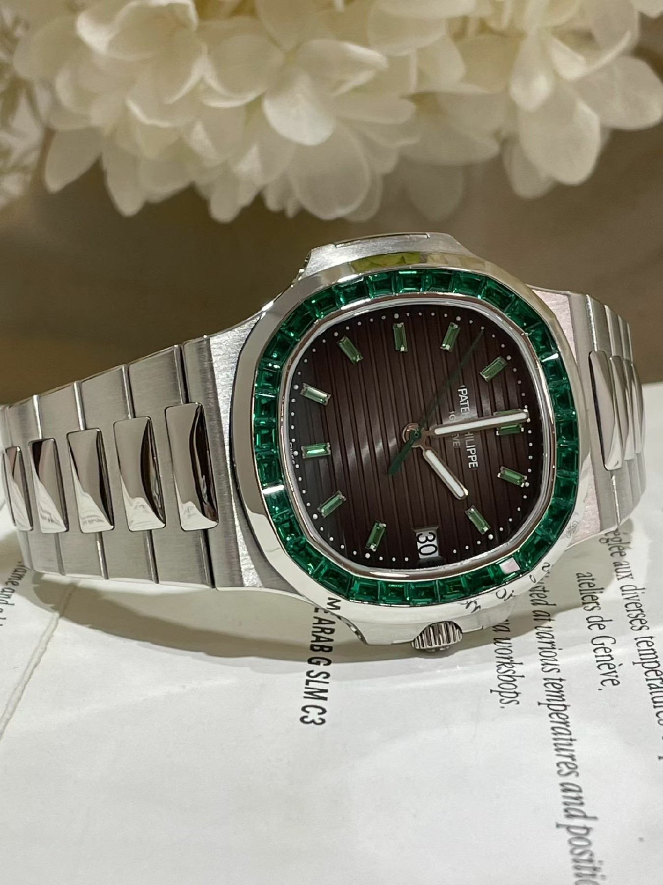高端定制百达翡丽 Patek Philippe replica watches 5711/113P-001腕表百達翡麗復刻手錶 / 