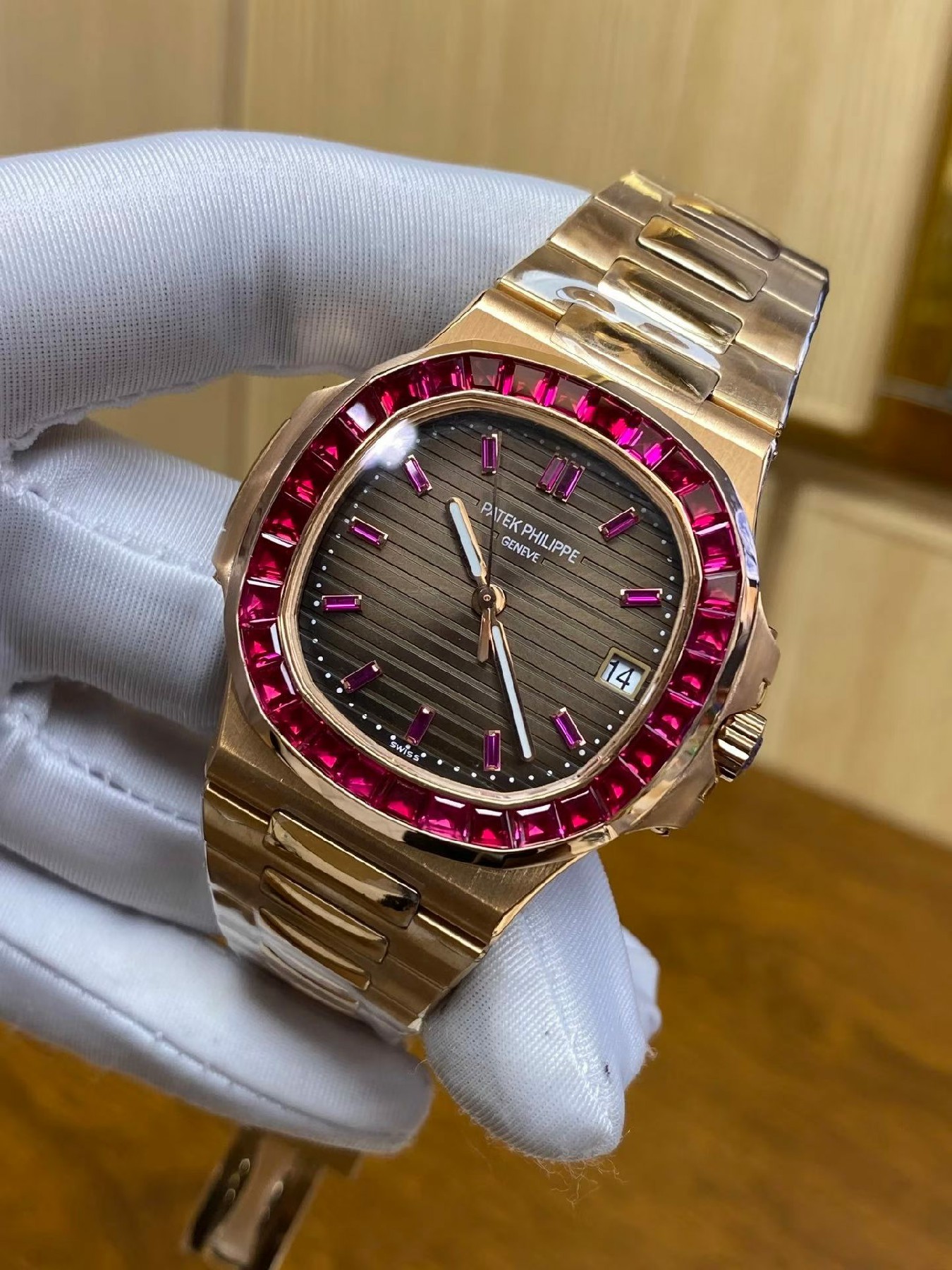 百達翡麗克隆手錶 高端定制 百达翡丽 clone   Patek Philippe replica watches 5723/112R-001腕表 /  