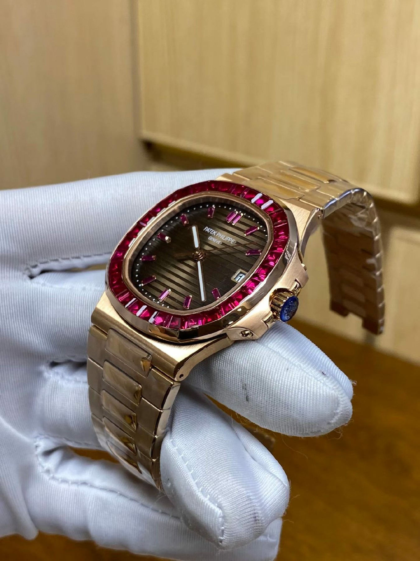 百達翡麗克隆手錶 高端定制 百达翡丽 clone   Patek Philippe replica watches 5723/112R-001腕表 /  