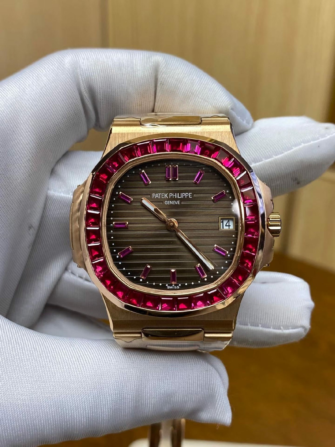 百達翡麗克隆手錶 高端定制 百达翡丽 clone   Patek Philippe replica watches 5723/112R-001腕表 /  