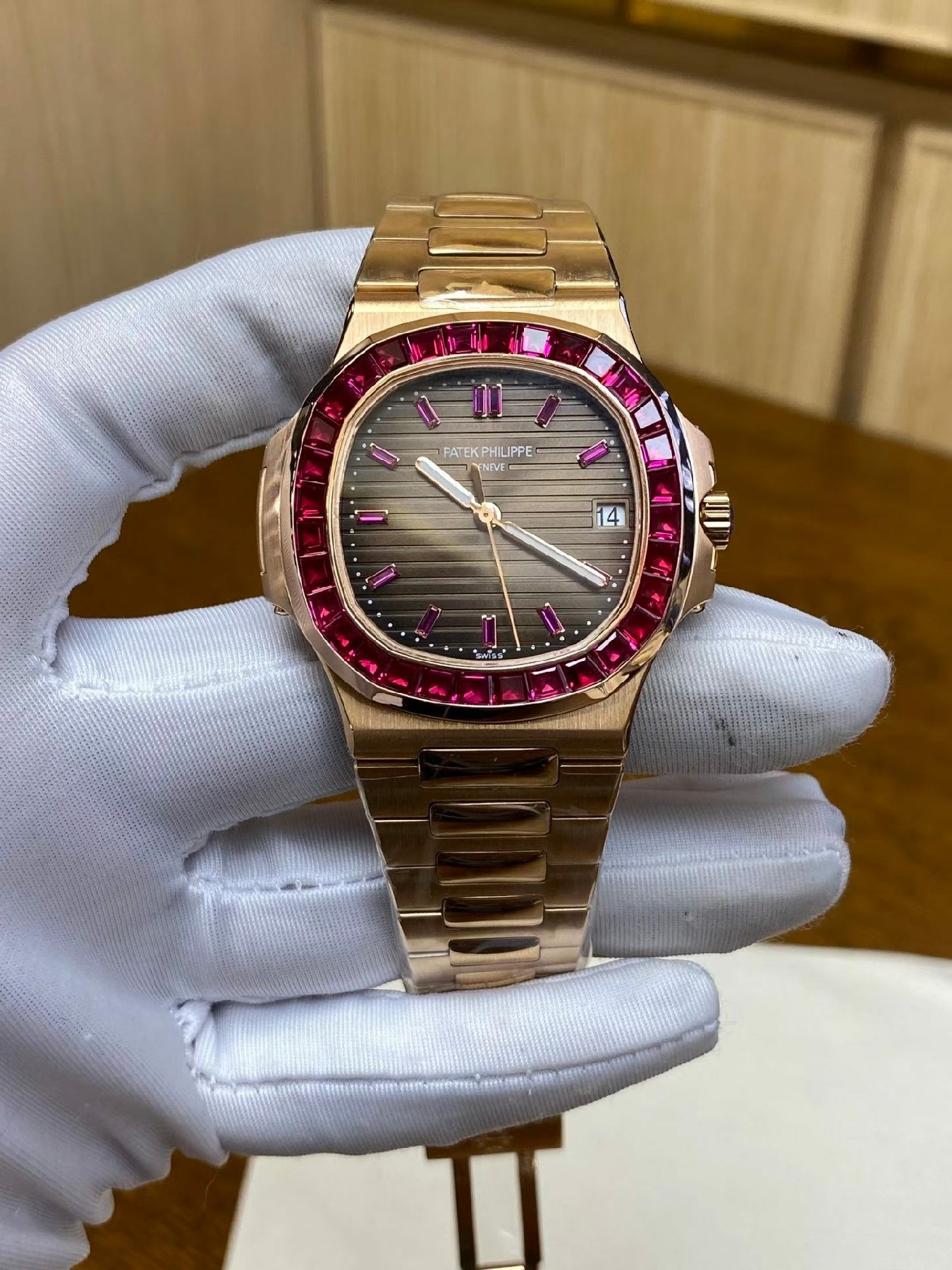 百達翡麗克隆手錶 高端定制 百达翡丽 clone   Patek Philippe replica watches 5723/112R-001腕表 /  