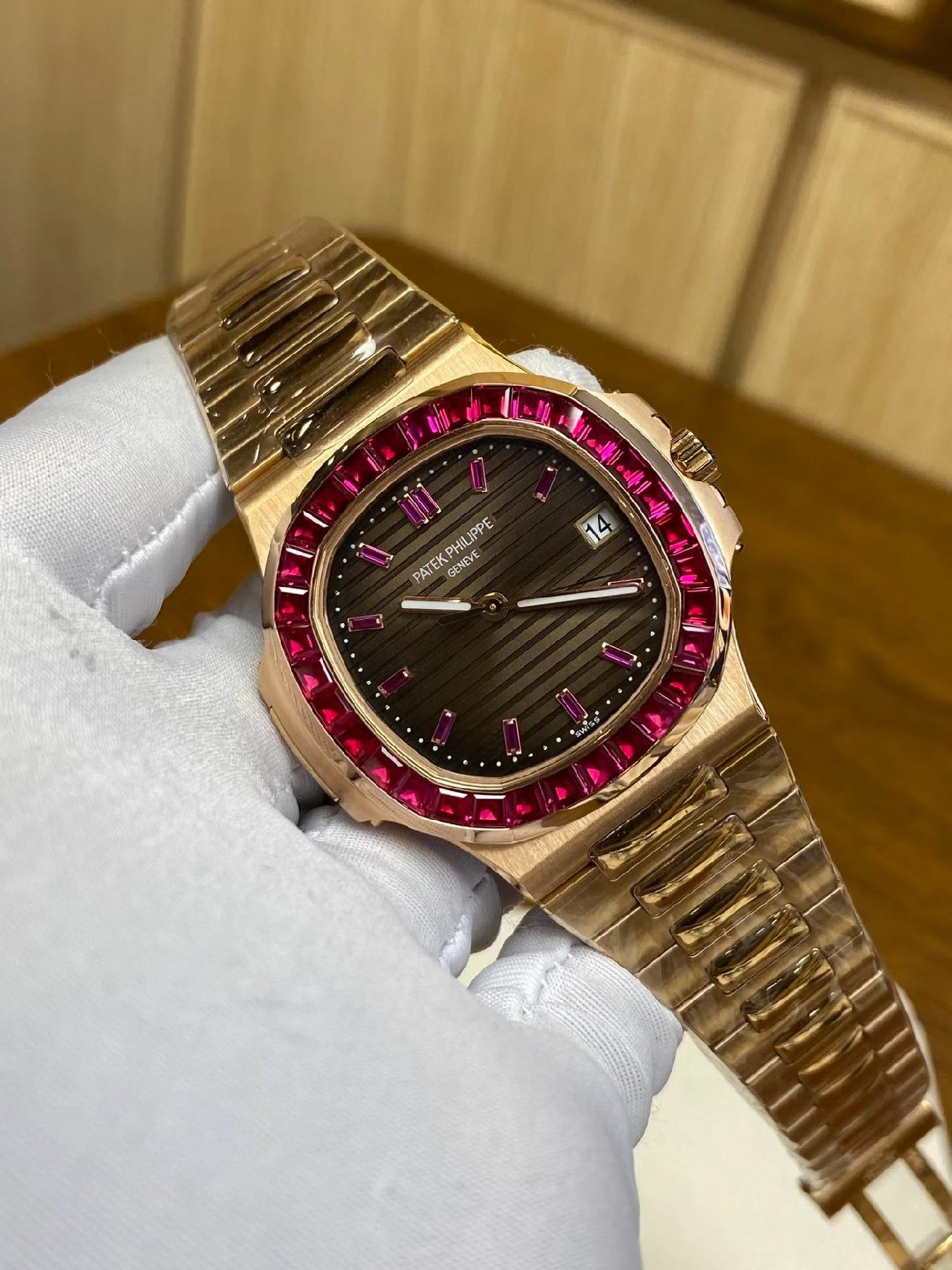 百達翡麗克隆手錶 高端定制 百达翡丽 clone   Patek Philippe replica watches 5723/112R-001腕表 /  