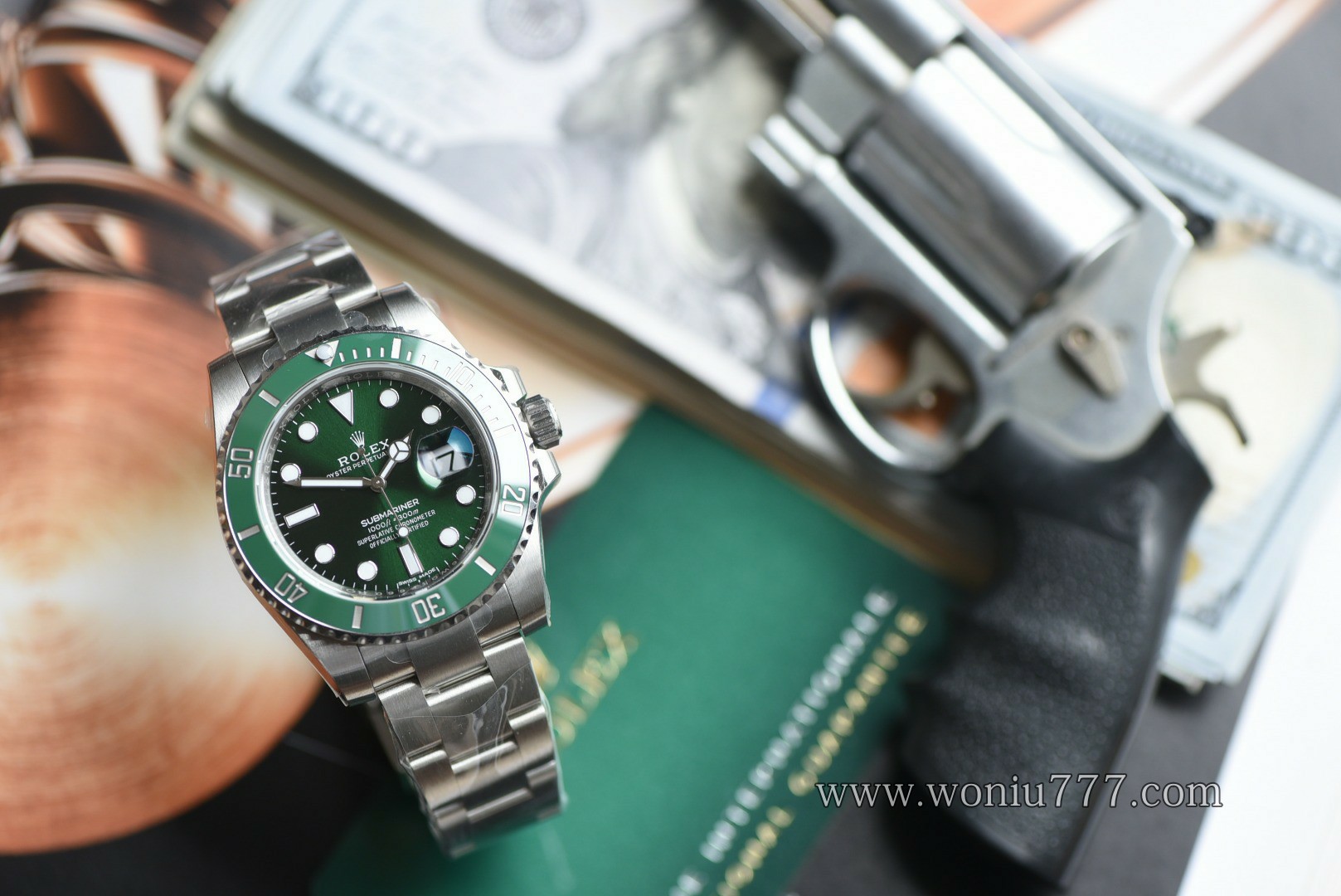 VS劳力士Submariner 116610LV-0002 勞力士綠水鬼高仿手錶(绿水鬼)Rolex Green Dial (Green Submariner) Replica watch /  