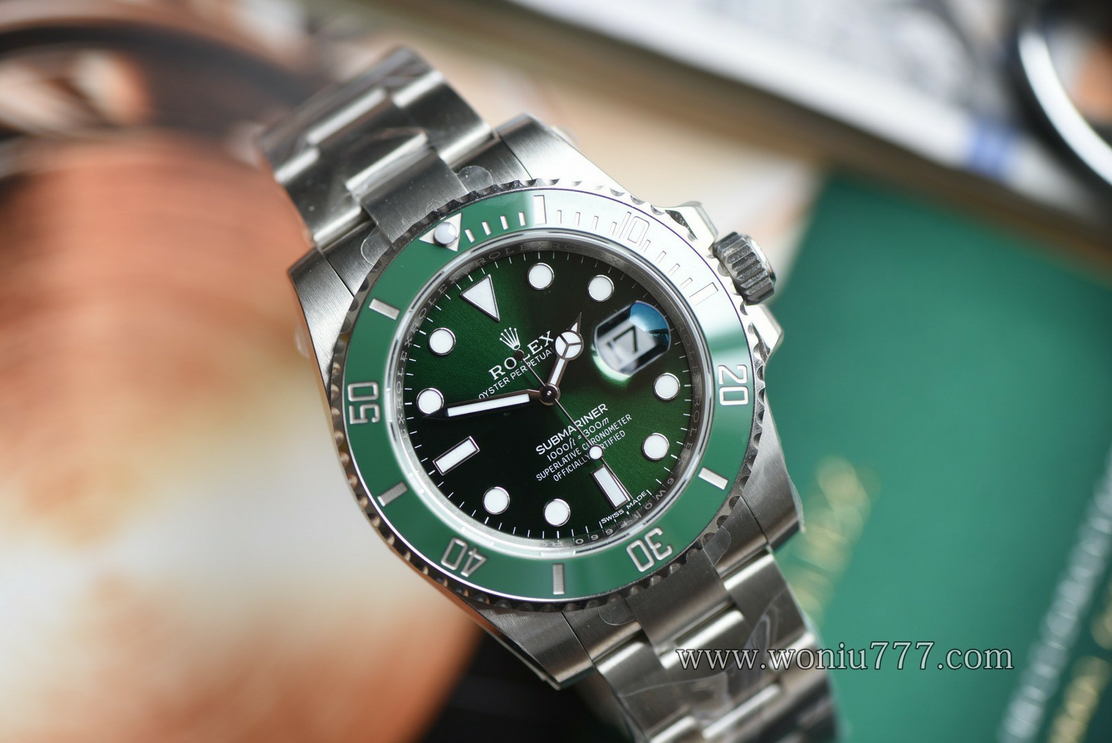 VS劳力士Submariner 116610LV-0002 勞力士綠水鬼高仿手錶(绿水鬼)Rolex Green Dial (Green Submariner) Replica watch /  