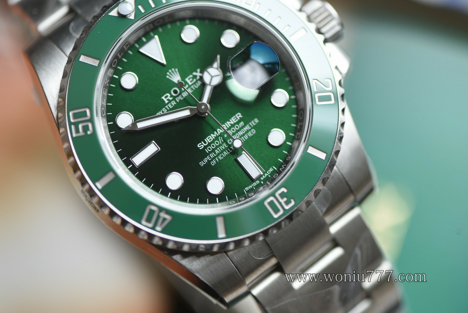 VS劳力士Submariner 116610LV-0002 勞力士綠水鬼高仿手錶(绿水鬼)Rolex Green Dial (Green Submariner) Replica watch /  