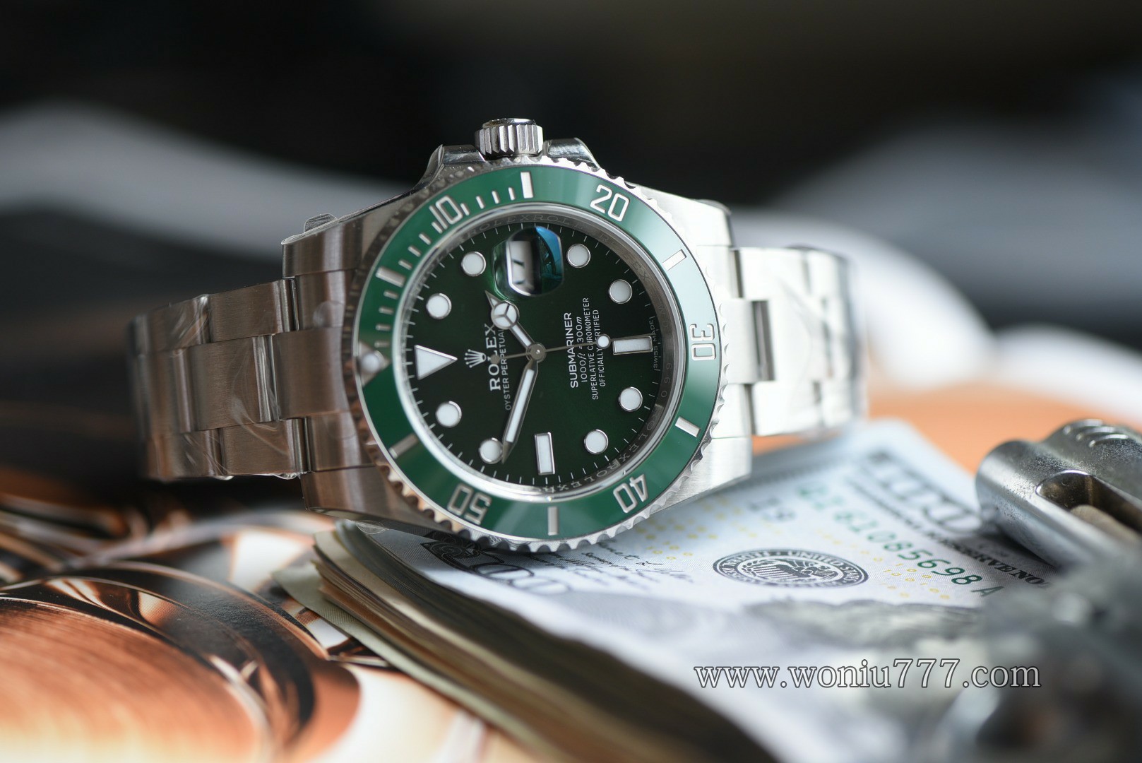 VS劳力士Submariner 116610LV-0002 勞力士綠水鬼高仿手錶(绿水鬼)Rolex Green Dial (Green Submariner) Replica watch /  