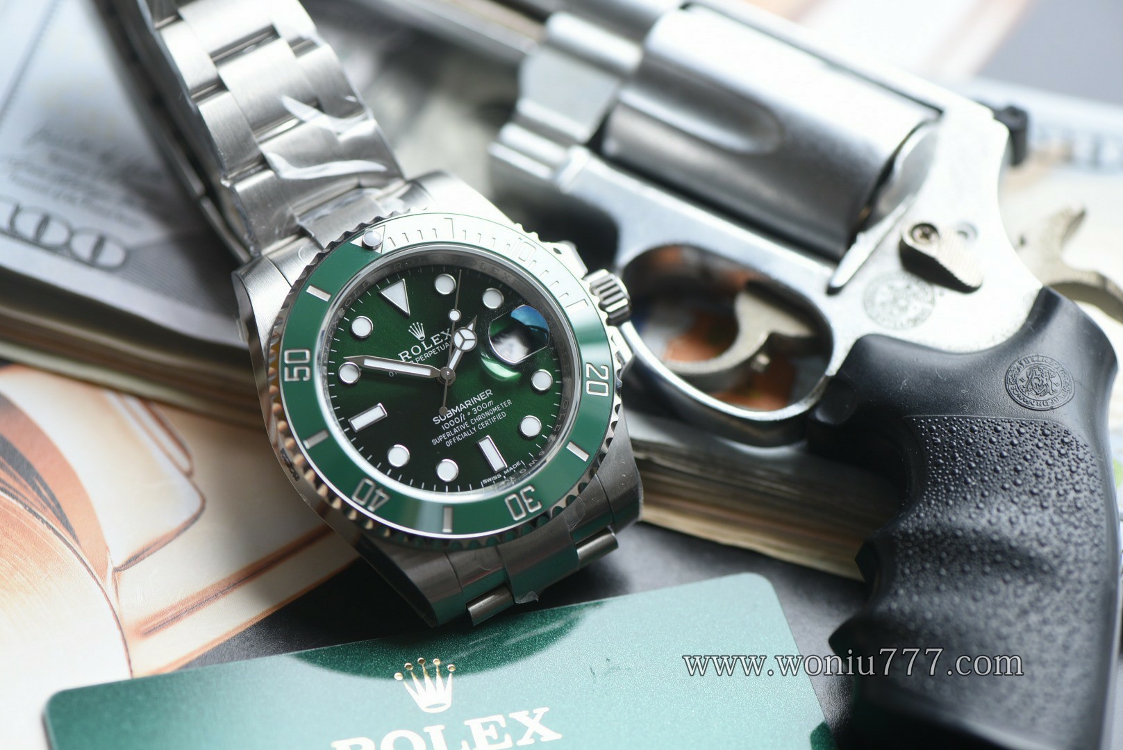 VS劳力士Submariner 116610LV-0002 勞力士綠水鬼高仿手錶(绿水鬼)Rolex Green Dial (Green Submariner) Replica watch /  