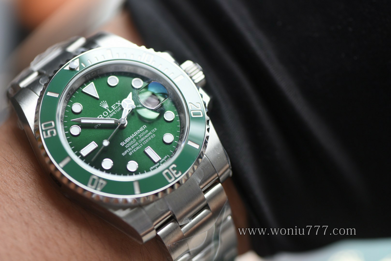 VS劳力士Submariner 116610LV-0002 勞力士綠水鬼高仿手錶(绿水鬼)Rolex Green Dial (Green Submariner) Replica watch /  